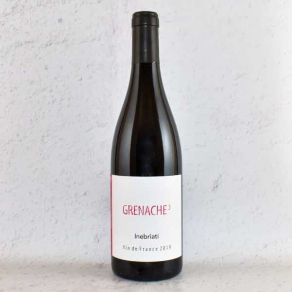 grenache cube 2019 domaine inebriati - vin rouge naturel languedoc