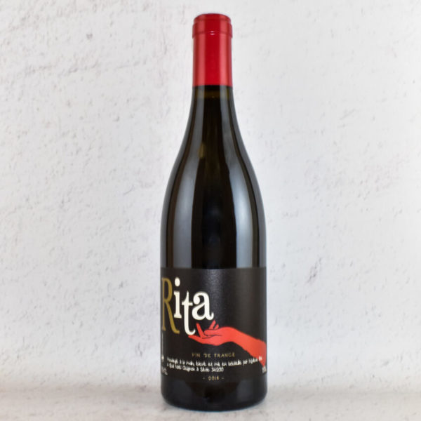vin rouge naturel de mylène bru dans le languedoc - cuvée rita 2018