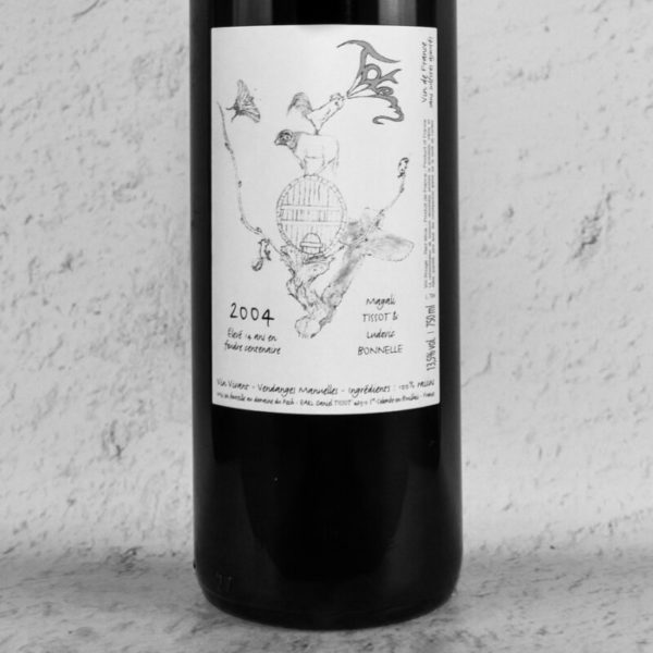 étiquette vin domaine du pech - cuvée totem 2004