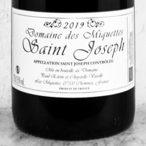 vin nature saint joseph - vallee du rhone