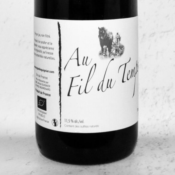 étiquette au fil du temps 2015 - michel guignier