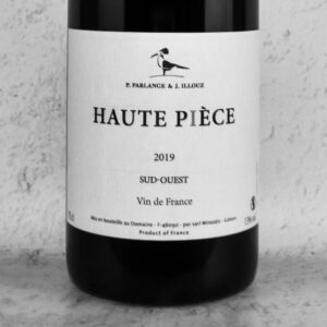 étiquette vin naturel - haute pièce 2019