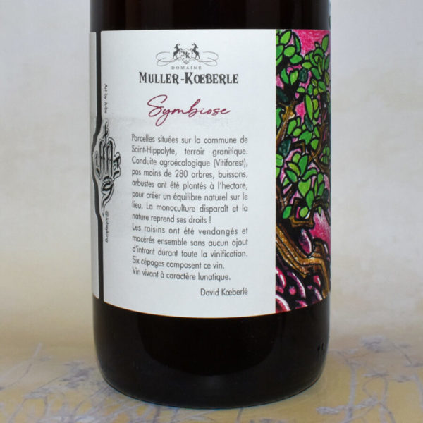 vin naturel alsace - symbiose du domaine muller keberle