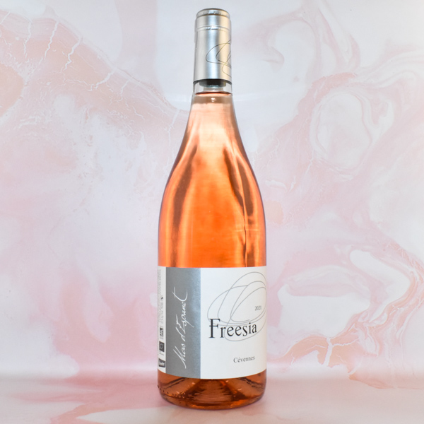 freesia rosé - mas d'espanet - vin biodynamique