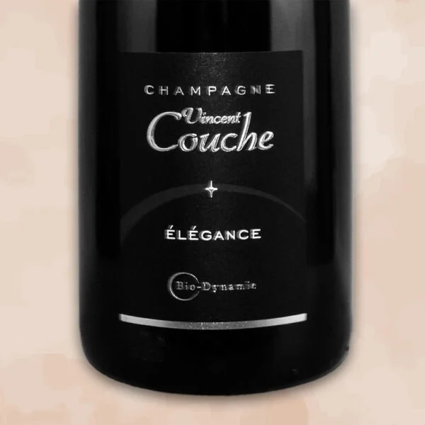 Champagne elegance extra brut - champagne biodynamique - vincent couche