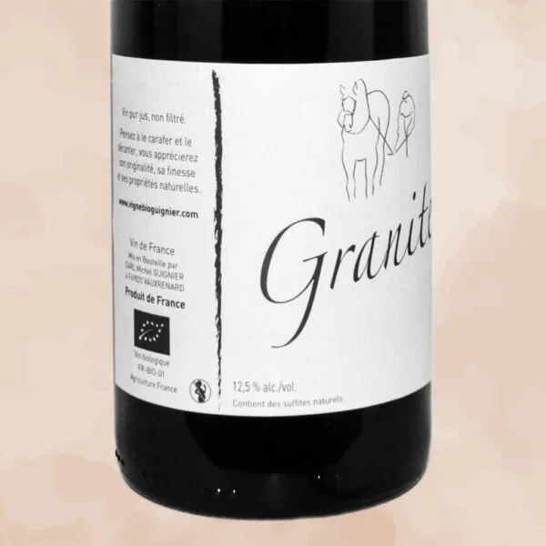 Granite - vin naturel - Michel Guignier