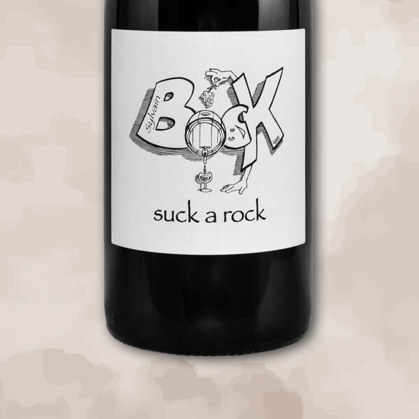 Suck a rock - vin naturel - sylvain bock