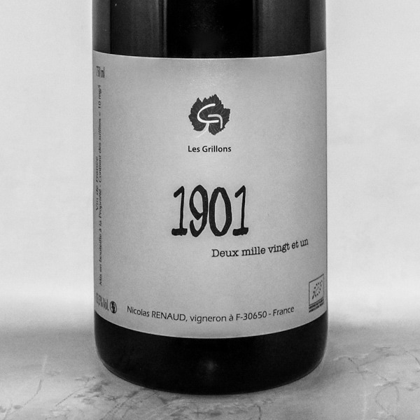 nicolas renaud - vin nature - cuvée 1901