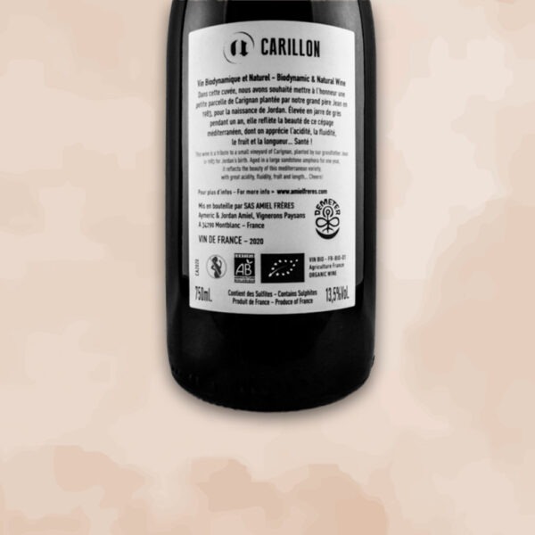 Carillon - vin nature - Domaine des amiel