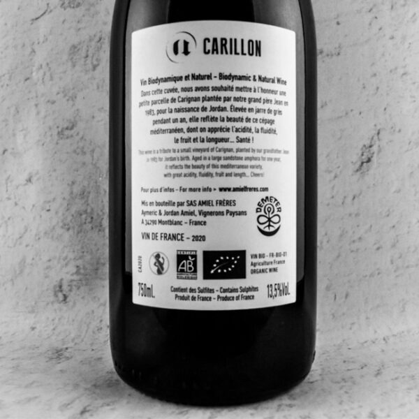 carignan - vin biodynamique languedoc