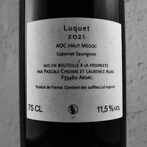 luquet closerie des moussis - vin nature bordeaux