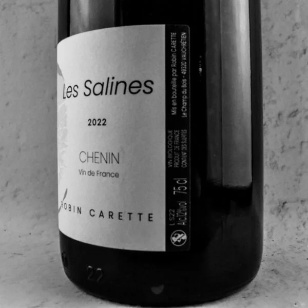 vin naturel chenin anjou - robin carette