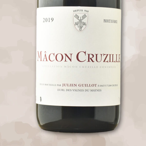 macon cruzille rouge - vin nature - julien guillot clos des vignes du mayne