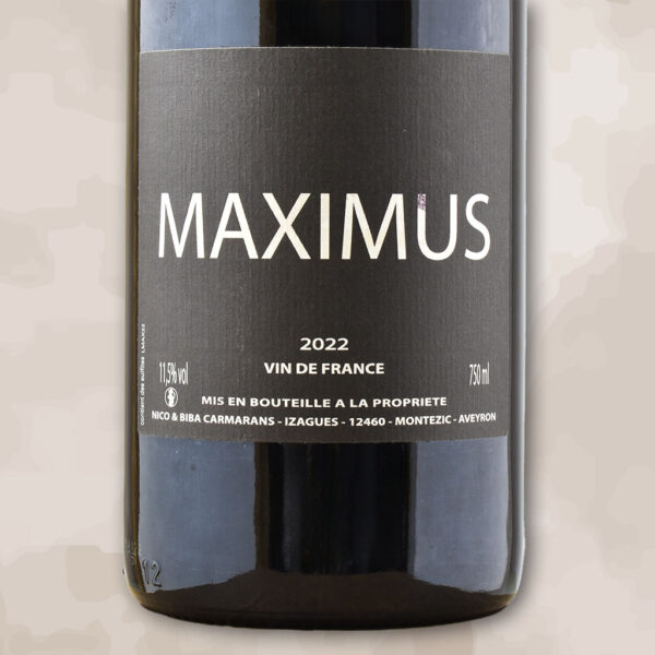 maximus - vin nature - nicolas carmarans