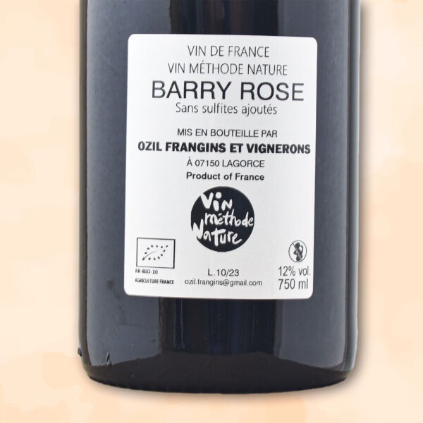 barry rose - vin nature - domaine ozil