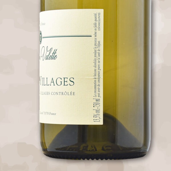 macon villages - vin naturel de bourgogne - maison valette