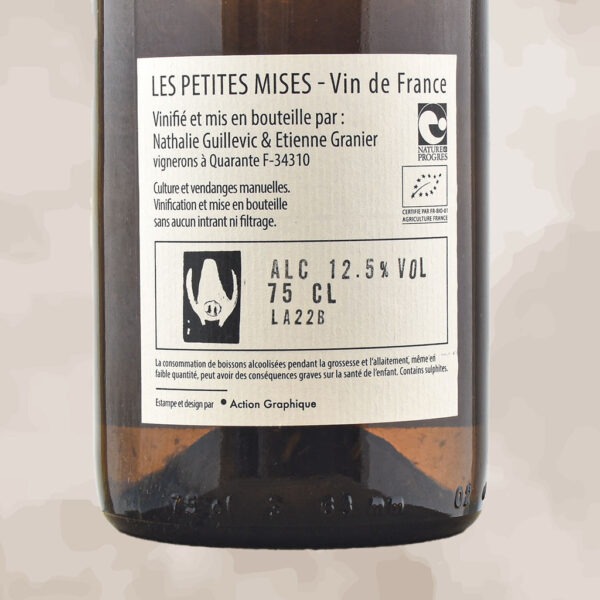 amanduir - vin orange - les petites mises