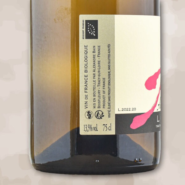 l d ange - vin nature pouilly fume - alexandre bain