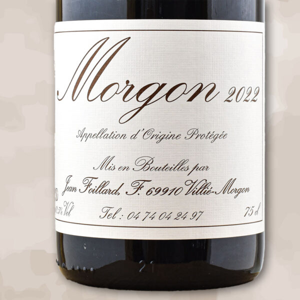 Morgon - vin nature - Jean Foillard