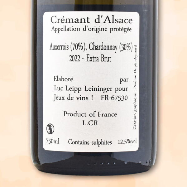 extra - cremant d alsace - jeux de vins