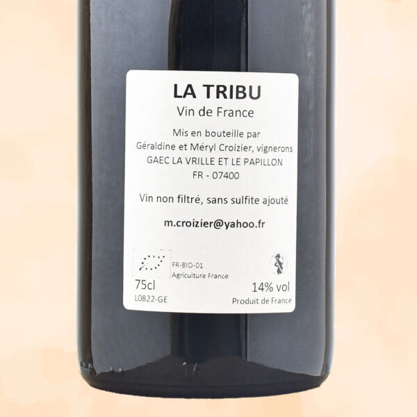 la tribu - vin nature - la vrille et le papillon