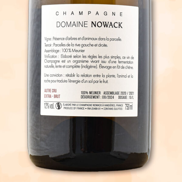 autre cru - champagne nature - domaine nowack