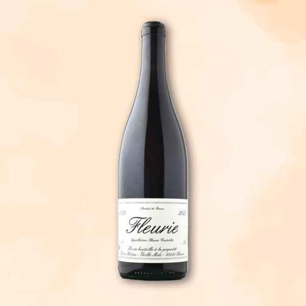 fleurie - vin nature - yvon metras