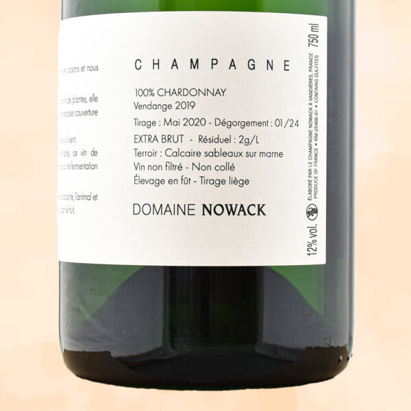 tuilerie - champagne nature - domaine nowack