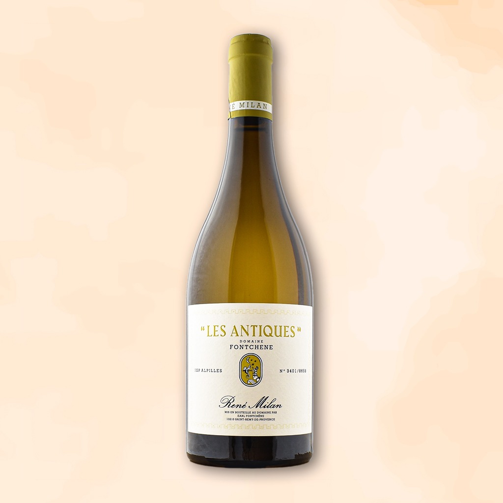 les antiques blanc - vin biodynamique - domaine fontchene rene milan