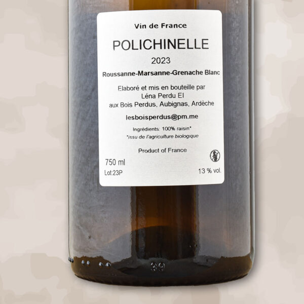 polichinelle - vin nature - les bois perdus