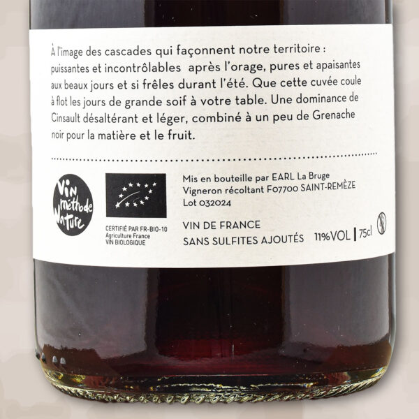 la source - vin nature - les agrions