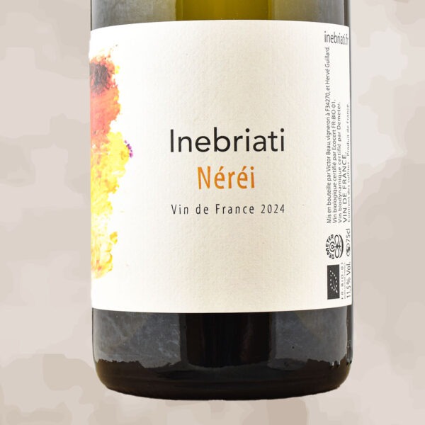 nerei - vin nature - domaine inebriati victor beau