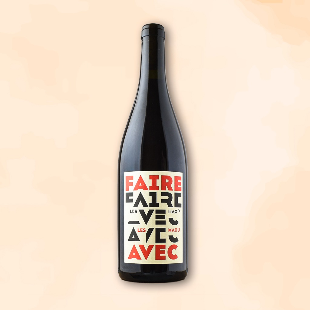 faire avec - vin nature du luberon - les maou