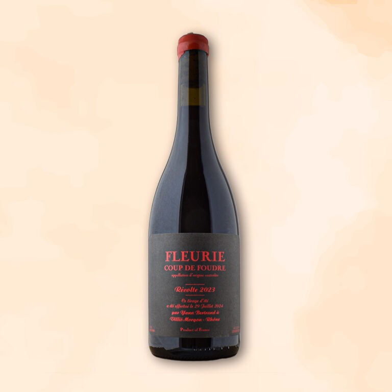 fleurie coup de foudre - vin naturel du beaujolais - yann bertrand les betrand