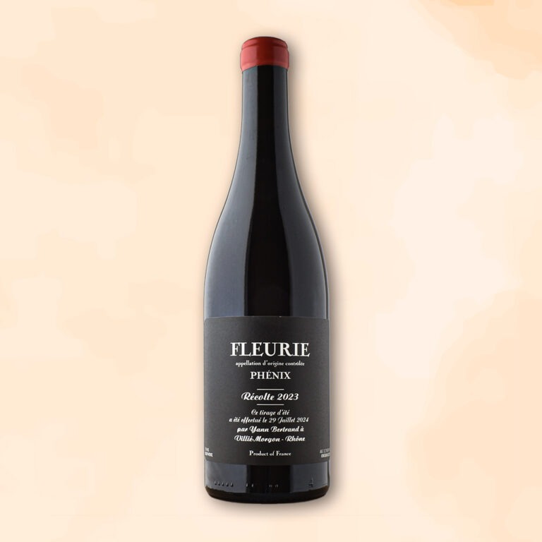 fleurie phenix - vin nature du beaujolais - yann bertrand les bertrand