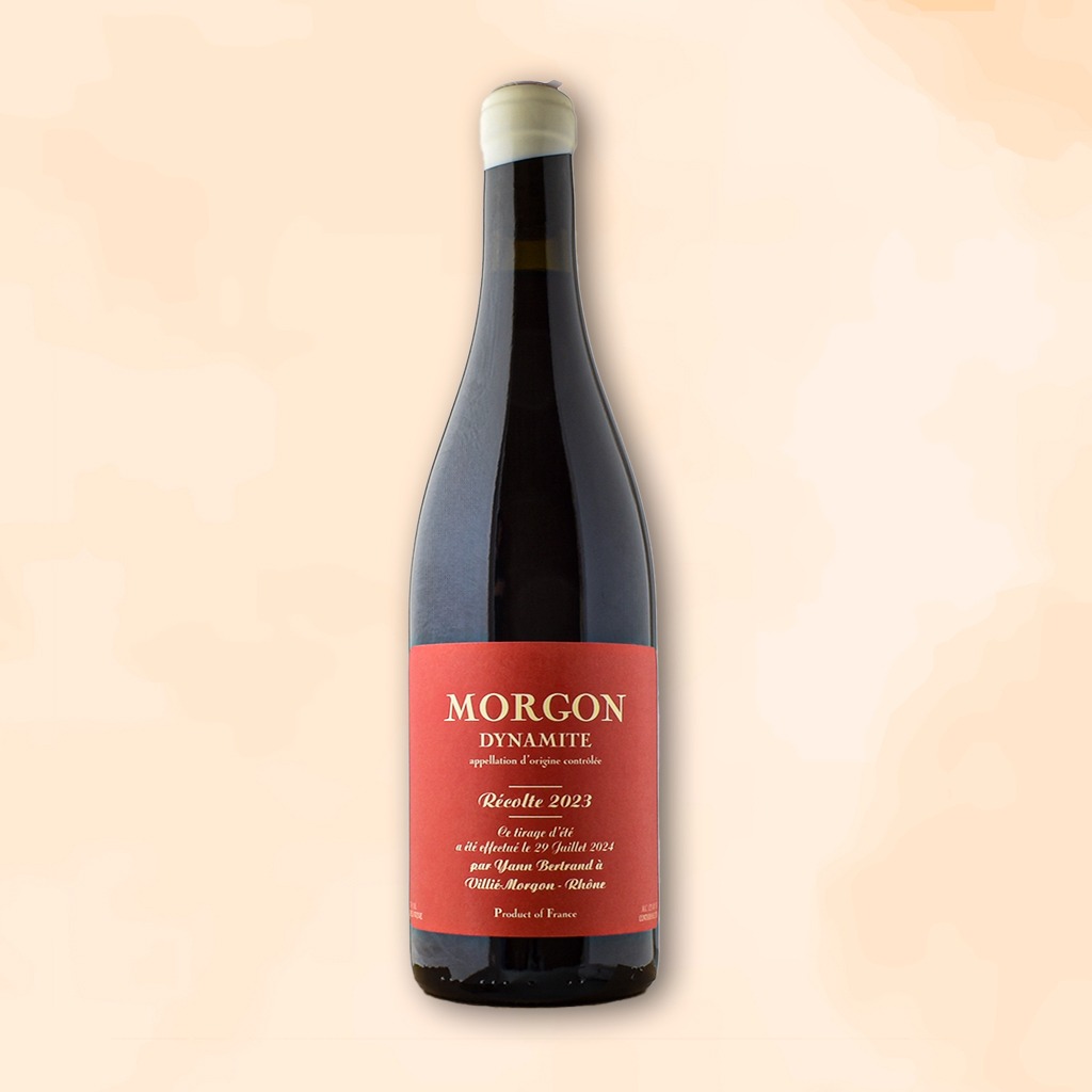 morgon dynamite - vin nature du beaujolais - yann bertrand les betrand